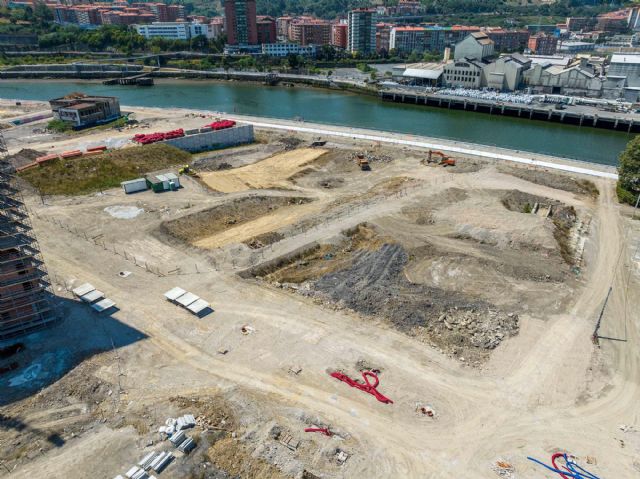 Jaureguizar inicia las obras de 233 VPT en la Punta Norte de isla Zorrozaurre - 1, Foto 1