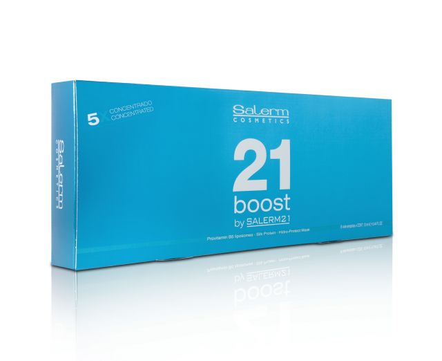 SALERM 21 BOOST, nuevo producto que concentra por 5 la hidratación, nutrición y brillo en el cabello - 1, Foto 1