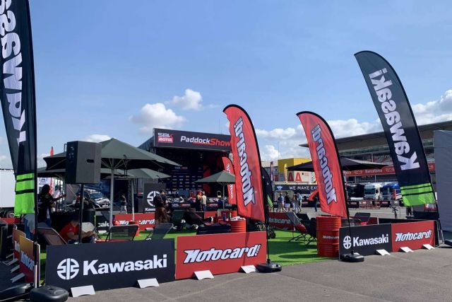 El Paddock Village Motocard/Kawasaki, gran punto de referencia en el Catalunya WorldSBK - 1, Foto 1