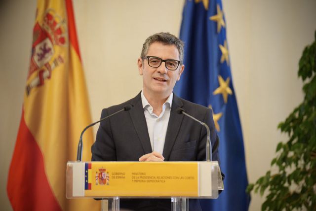Félix Bolaños destaca que las medidas fiscales anunciadas por el Gobierno benefician a la gran mayoría de la población española - 1, Foto 1