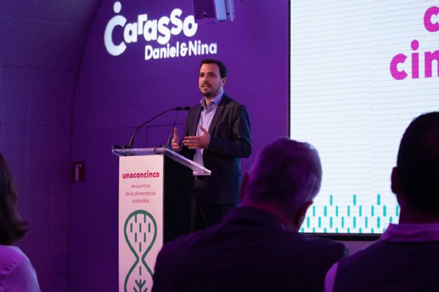 Garzón: La alimentación como mercancía tiene que ser superada por la alimentación como derecho - 1, Foto 1