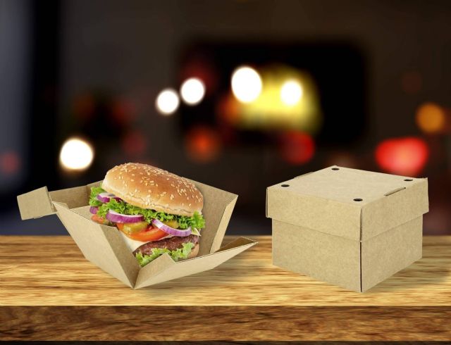 Las cajas para hamburguesa de Punto Qpack se ajustan a la tendencia de las smash burguers - 1, Foto 1