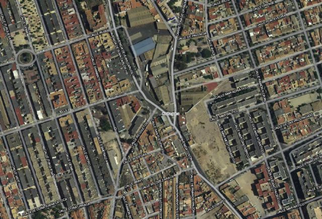 Hombre apuñalado en la calle Diamante de Cartagena - 1, Foto 1