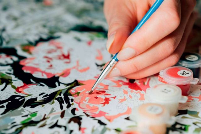 Cuadros abstractos para pintar por números, con CANVAS by Numbers - 1, Foto 1