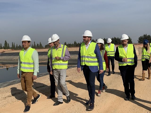 Las obras de ampliación del tanque de laminación en la EDAR de San Javier multiplica por 4,4 su capacidad de retención de caudal ante lluvias torrenciales - 1, Foto 1