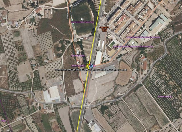 Servicios de emergencia atienden y trasladan esta pasada madrugada a 5 heridos en accidente de tráfico en Caravaca de la Cruz - 1, Foto 1