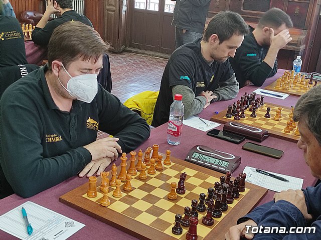 El Club Ajedrez Totana se impuso a la asociacin deportiva del club ajedrez Coimbra de Jumilla - 24