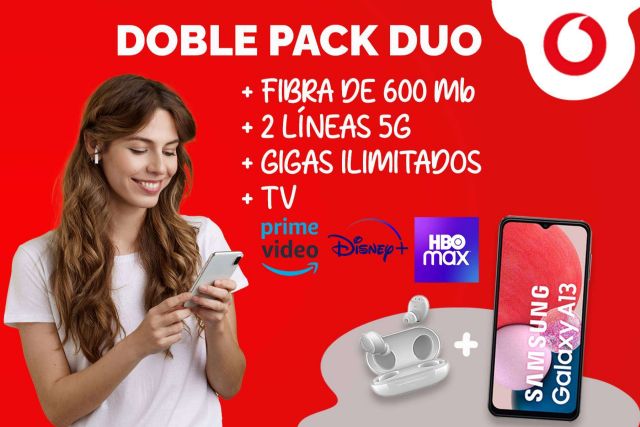 Vodafone distribuidor presenta el nuevo pack Duo - 1, Foto 1