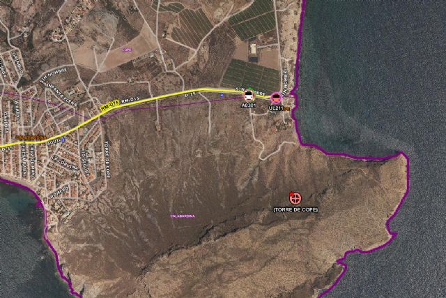 Rescatan a una senderista que ha sufrido una caída en Calabardina - 1, Foto 1