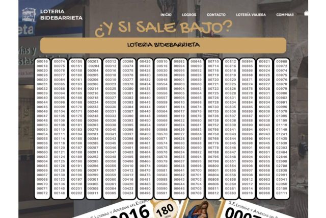 Lotería Bidebarrieta dispone de una de las mayores consignaciones de números bajos de la historia - 1, Foto 1