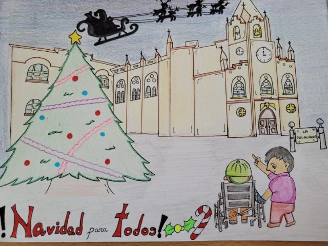 Entregan los premios a los ganadores del III Concurso de Postales de Navidad - 2