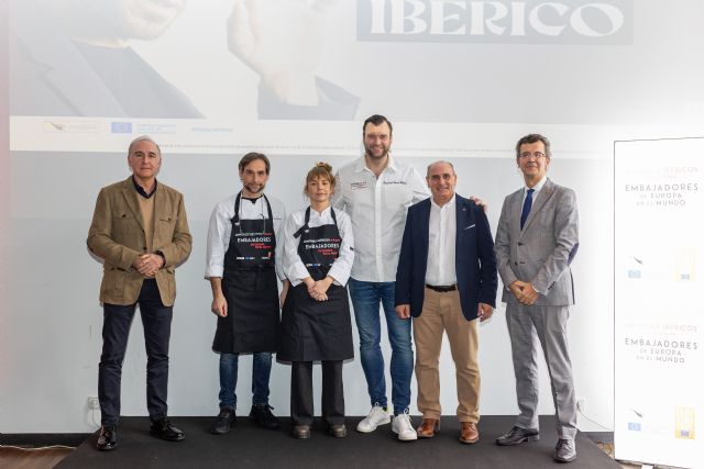 El Jamón Ibérico protagoniza un exclusivo showcooking a 6 manos con chefs internacionales estrella Michelín - 1, Foto 1