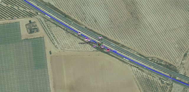 Tres heridos en un accidente de tráfico al colisionar un camión con un autobús de viajeros en Fuente Álamo - 1, Foto 1