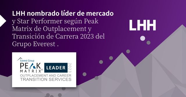 LHH nombrado líder de mercado según el Peak Matriz DE Outplacement y Transición de Carrera de Everest Group - 1, Foto 1
