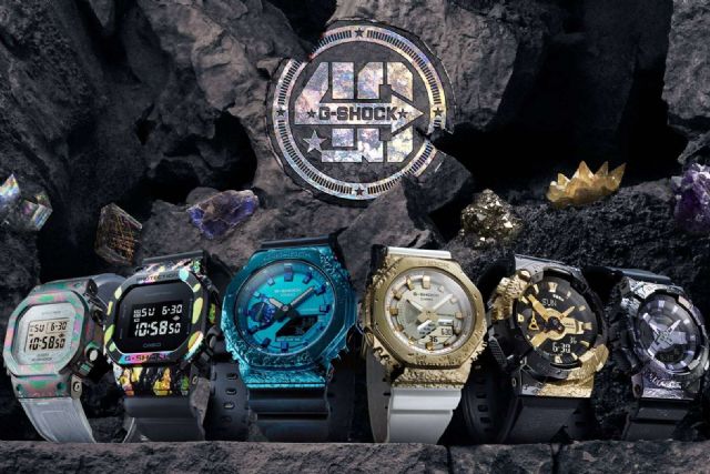 Casio celebra los 40 años de los relojes G-SHOCK con una serie de edición especial