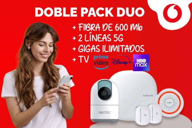 La promoción de Vodafone en Navidad con vodafonedistribuidor.es, Kit Smarthings Videovigilancia - 1, Foto 1