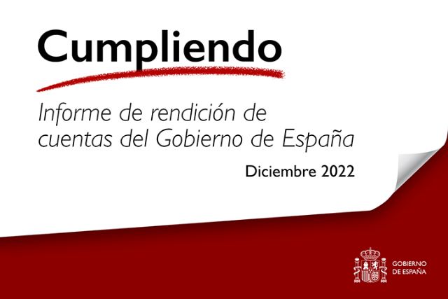Informe de rendición de cuentas del Gobierno de España, Foto 1