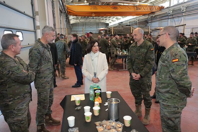 Felicitación de Año Nuevo y Pascua Militar a la Brigada ´Guadarrama´ XII que en los próximos días despliega a Letonia - 1, Foto 1