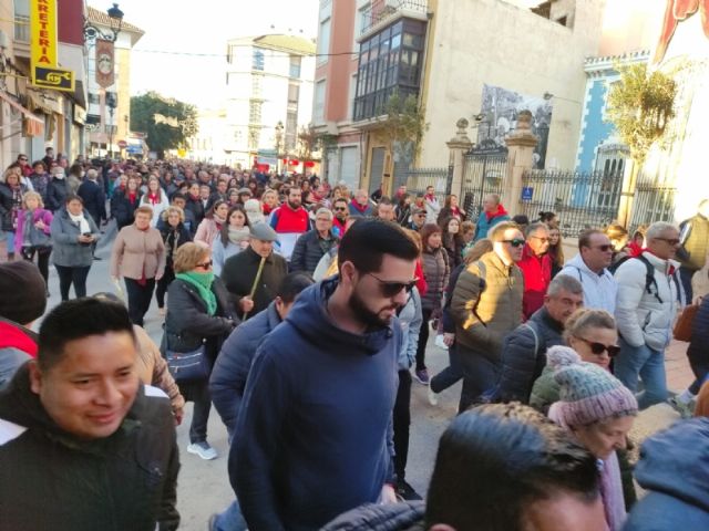 Ms de 15.000 personas participan en la jornada de romera de Santa Eulalia de Mrida, Patrona de Totana, que regresa a su santuario en Sierra Espua - 11