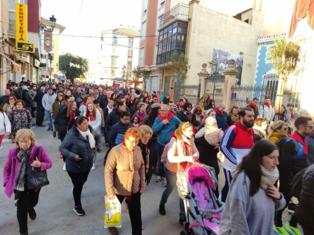 Ms de 15.000 personas participan en la jornada de romera de Santa Eulalia de Mrida, Patrona de Totana, que regresa a su santuario en Sierra Espua - 12