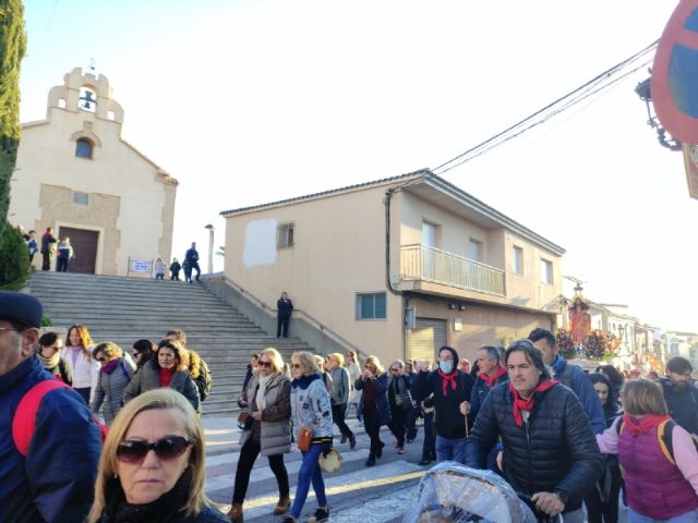 Ms de 15.000 personas participan en la jornada de romera de Santa Eulalia de Mrida, Patrona de Totana, que regresa a su santuario en Sierra Espua - 22