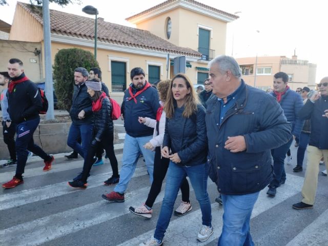 Ms de 15.000 personas participan en la jornada de romera de Santa Eulalia de Mrida, Patrona de Totana, que regresa a su santuario en Sierra Espua - 24