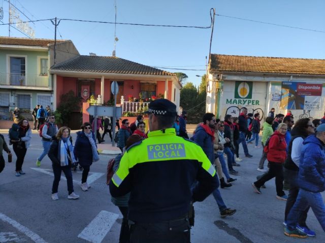 Ms de 15.000 personas participan en la jornada de romera de Santa Eulalia de Mrida, Patrona de Totana, que regresa a su santuario en Sierra Espua - 36