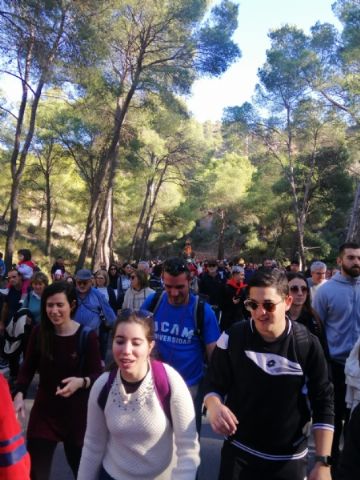Ms de 15.000 personas participan en la jornada de romera de Santa Eulalia de Mrida, Patrona de Totana, que regresa a su santuario en Sierra Espua - 42