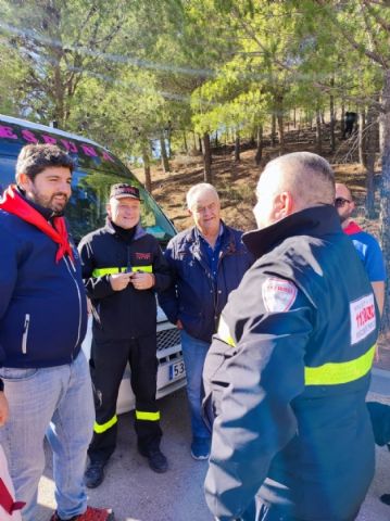 Ms de 15.000 personas participan en la jornada de romera de Santa Eulalia de Mrida, Patrona de Totana, que regresa a su santuario en Sierra Espua - 54
