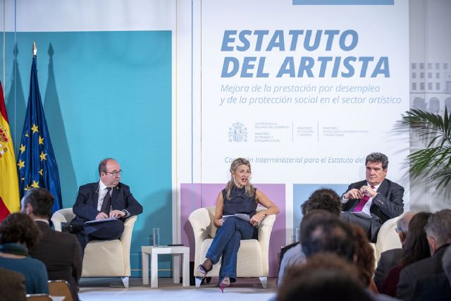 Trabajo, Cultura e Inclusión presentan con el sector artístico las nuevas medidas de protección social para el colectivo - 1, Foto 1