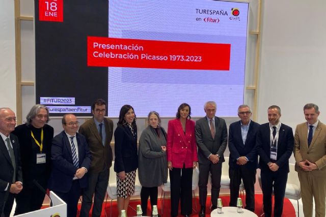 Reyes Maroto y Miquel Iceta presentan el Año Picasso en el stand de Turespaña en FITUR - 1, Foto 1