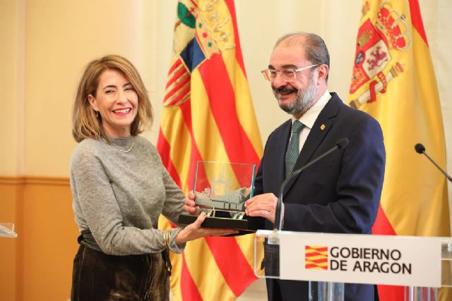 Raquel Sánchez destaca el avance de las inversiones en Aragón y anuncia un Grupo de Trabajo para desarrollar su potencial logístico - 1, Foto 1