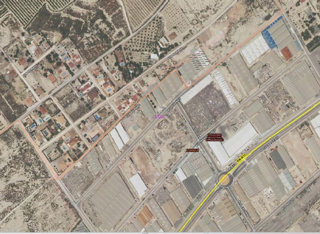 Herido en accidente laboral en Lorquí - 1, Foto 1