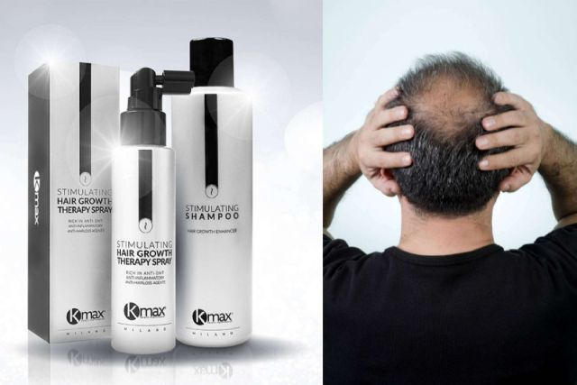 El tratamiento intensivo de Kmax ayuda a estimular el crecimiento del cabello y frenar la calvicie - 1, Foto 1