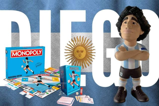 Los productos oficiales de Maradona que se pueden adquirir en We Are Games - 1, Foto 1
