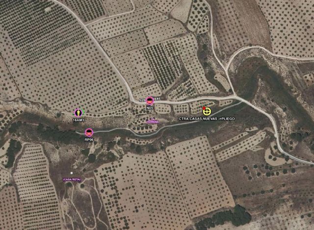 Incendio forestal cerca de La Herrera, Mula - 1, Foto 1