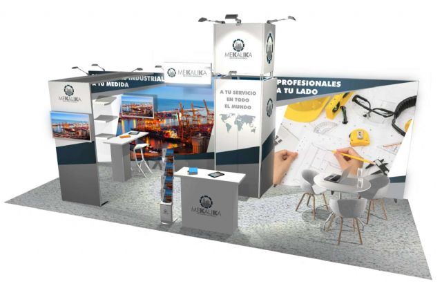 Olika fabrica stands y displays modulares y reutilizables - 1, Foto 1