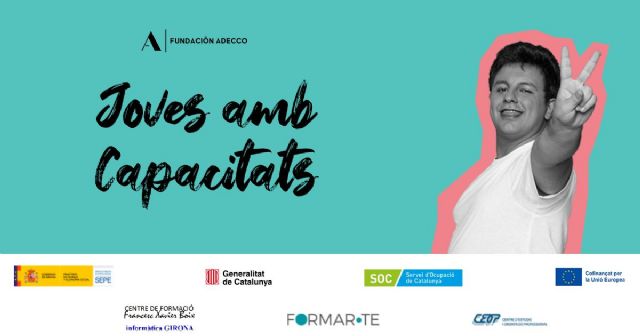 48 jóvenes con discapacidad podrán beneficiarse en 2023 de un programa de empleo en Cataluña con Fundación Adecco - 1, Foto 1