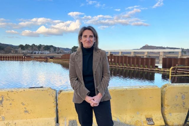 Teresa Ribera visita el embalse de Flix tras concluir los trabajos de descontaminación en la zona - 1, Foto 1
