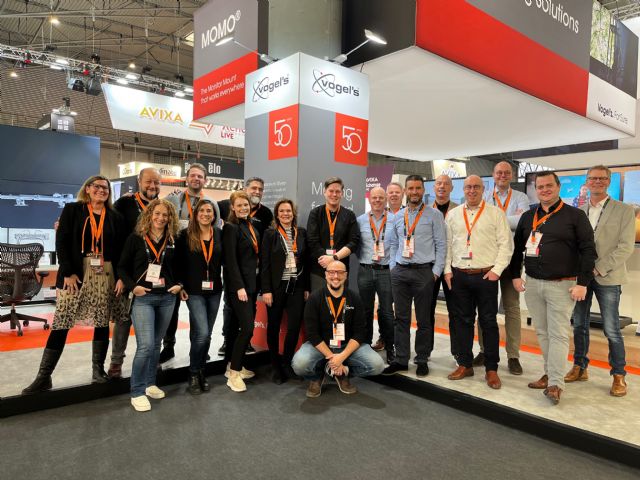 Vogel’s se consolida en el sector de las soluciones audiovisuales y supera expectativas en ISE 2023 - 1, Foto 1