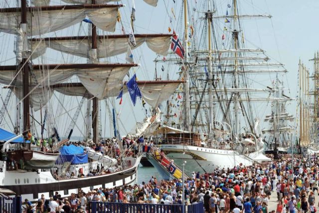 Primeros barcos confirmados para la regata de grandes veleros 2023 en Coruña y Cádiz - 1, Foto 1