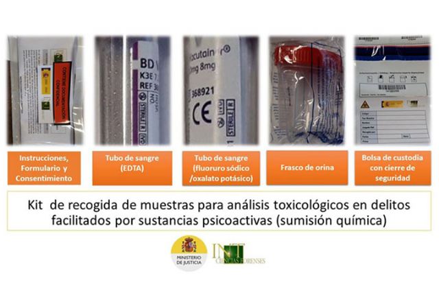 Justicia distribuye los primeros 1.000 kits de toma de muestras para análisis toxicológico en casos de sospecha de sumisión química - 1, Foto 1