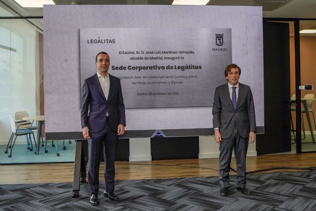 Legálitas inaugura su nueva sede de Madrid con la presencia del alcalde de la ciudad - 1, Foto 1