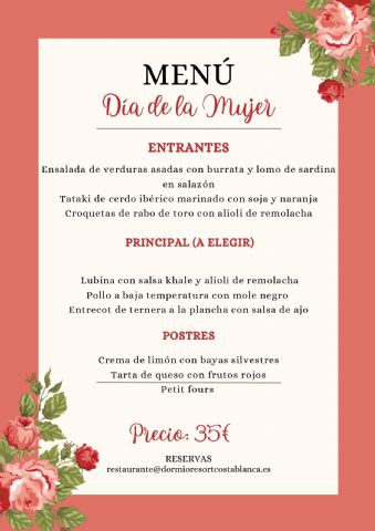 8 de marzo: un día de playa en Dormio Resort Costa Blanca pensado por y para ellas - 1, Foto 1