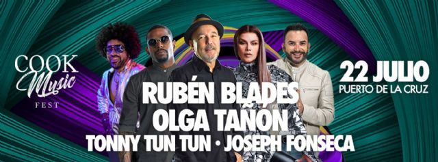 Rubén Blades aterriza en el Cook Music Fest de Tenerife con su Salswing Tour - 1, Foto 1