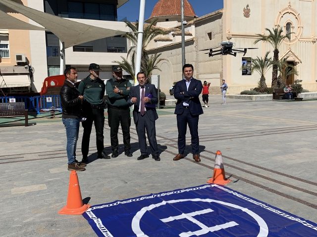 La Policía Local de San Javier presenta un dron que contribuirá a mejorar la seguridad ciudadana en el municipio - 1, Foto 1