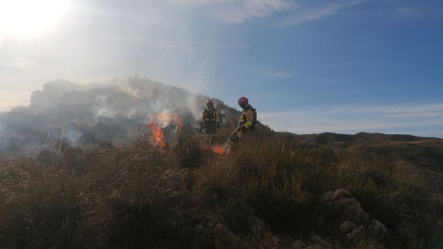 Incendio forestal en Puerto Lumbreras - 1, Foto 1