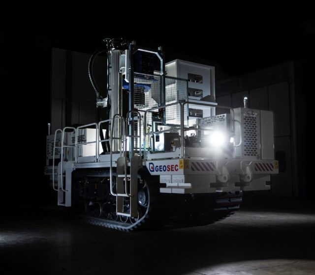 Geosec presenta Robopile, máquina robotizada para la ejecución de micropilotes - 1, Foto 1