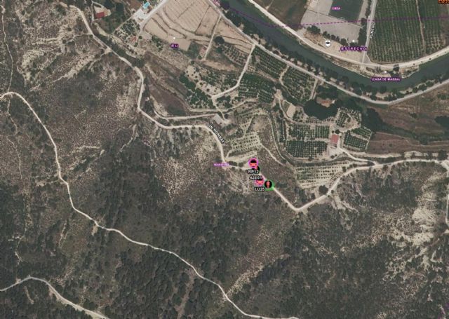 Incendio junto al monte La Atalaya de Cieza - 1, Foto 1