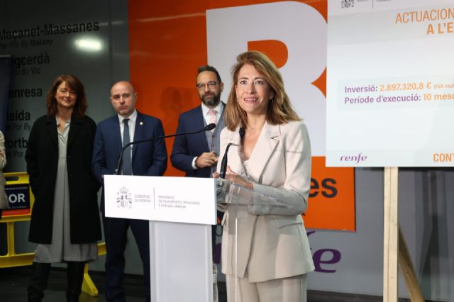 Raquel Sánchez destaca la mejora de la estación de Arc de Triomf de Barcelona como muestra del compromiso con Rodalies y los usuarios - 1, Foto 1